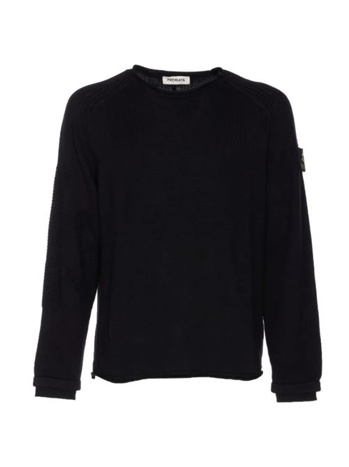 MID WEIGH JUMPER PMG22 PREMIATA | PMG22WOOL BLACK BLACK